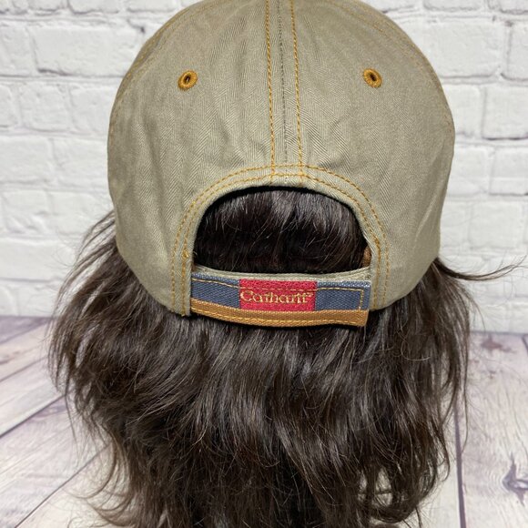 Carhartt Workwear Dad Hat Cap Strap Back Brown One Size Fits All Streetwear - Picture 3 of 8